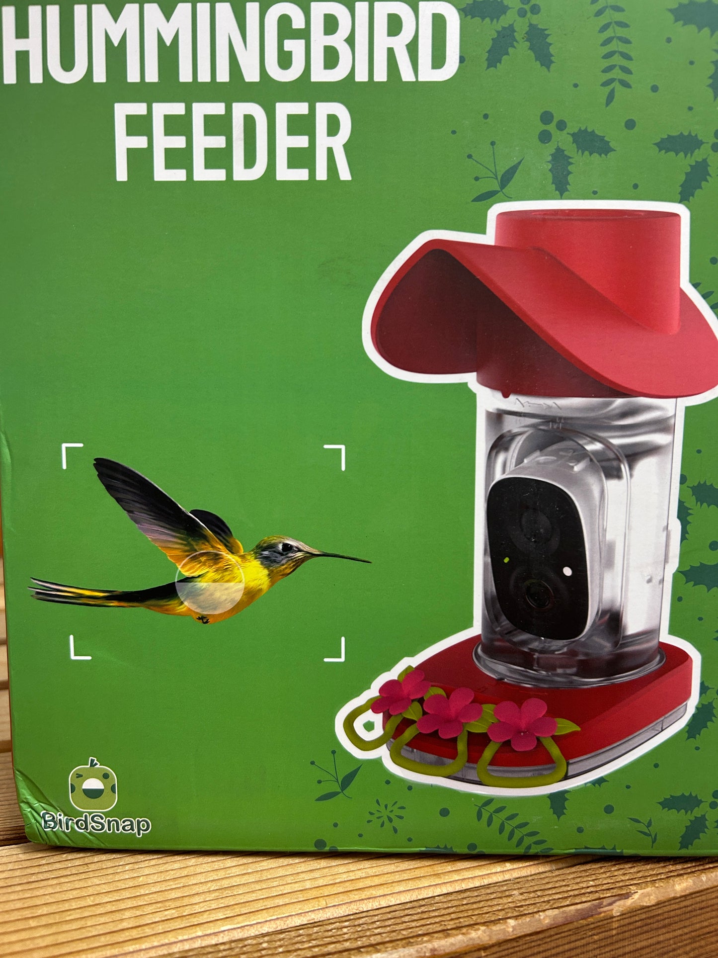 Smart Hummingbird Feeder with Wireless Outdoor Camera, Auto Capture & Motion Detection