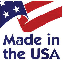 red, white and blue flag with Made in the USA