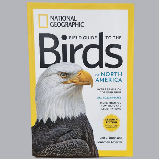 Field guide to the Birds book cover with bald eagle