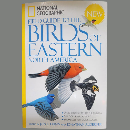 Birds of Eastern NA book cover with birds