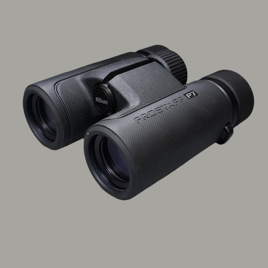 Black binoculars