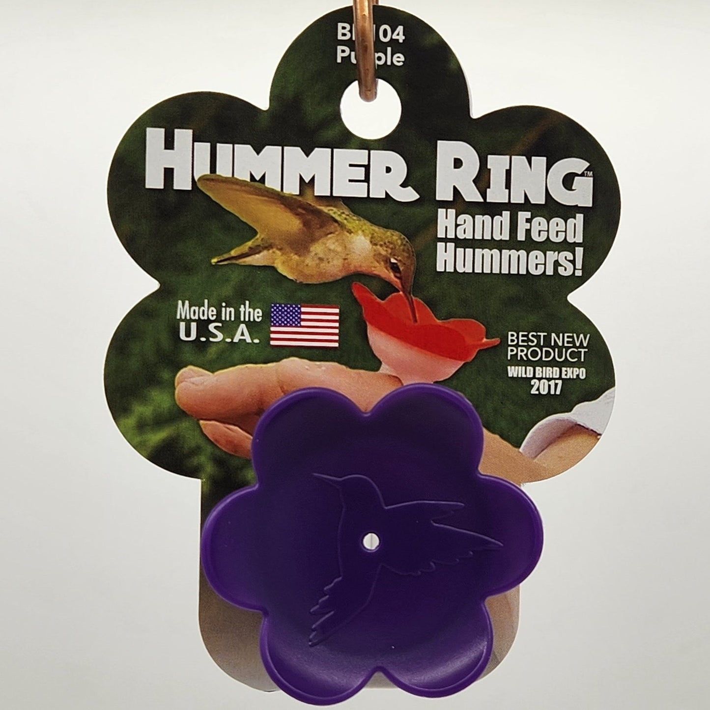 Purple Hummer Ring