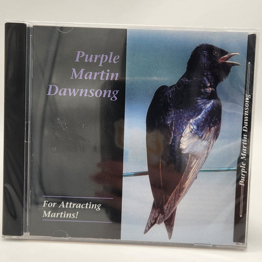 Purple Martin Dawnsong CD cover with bird