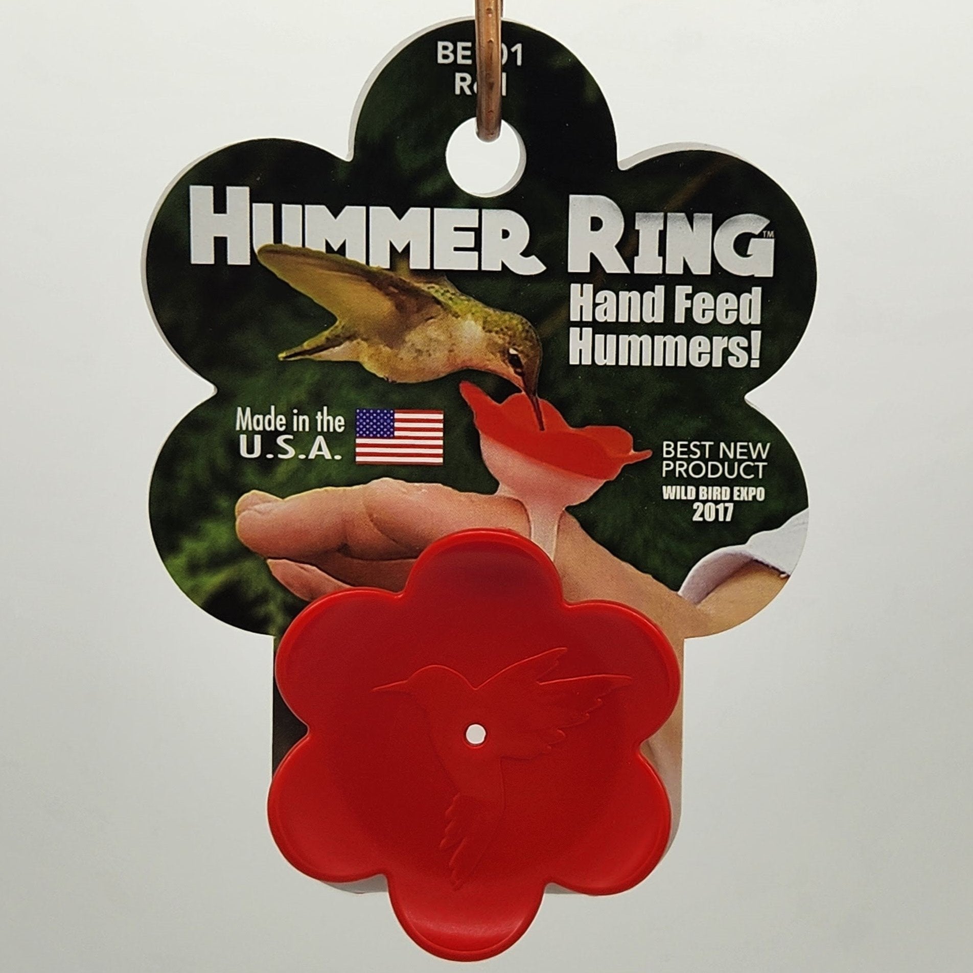 Red hummer ring