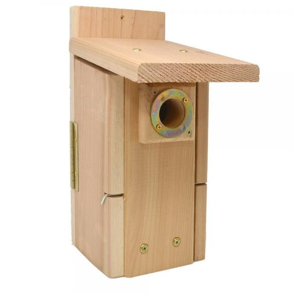 wooden nest box