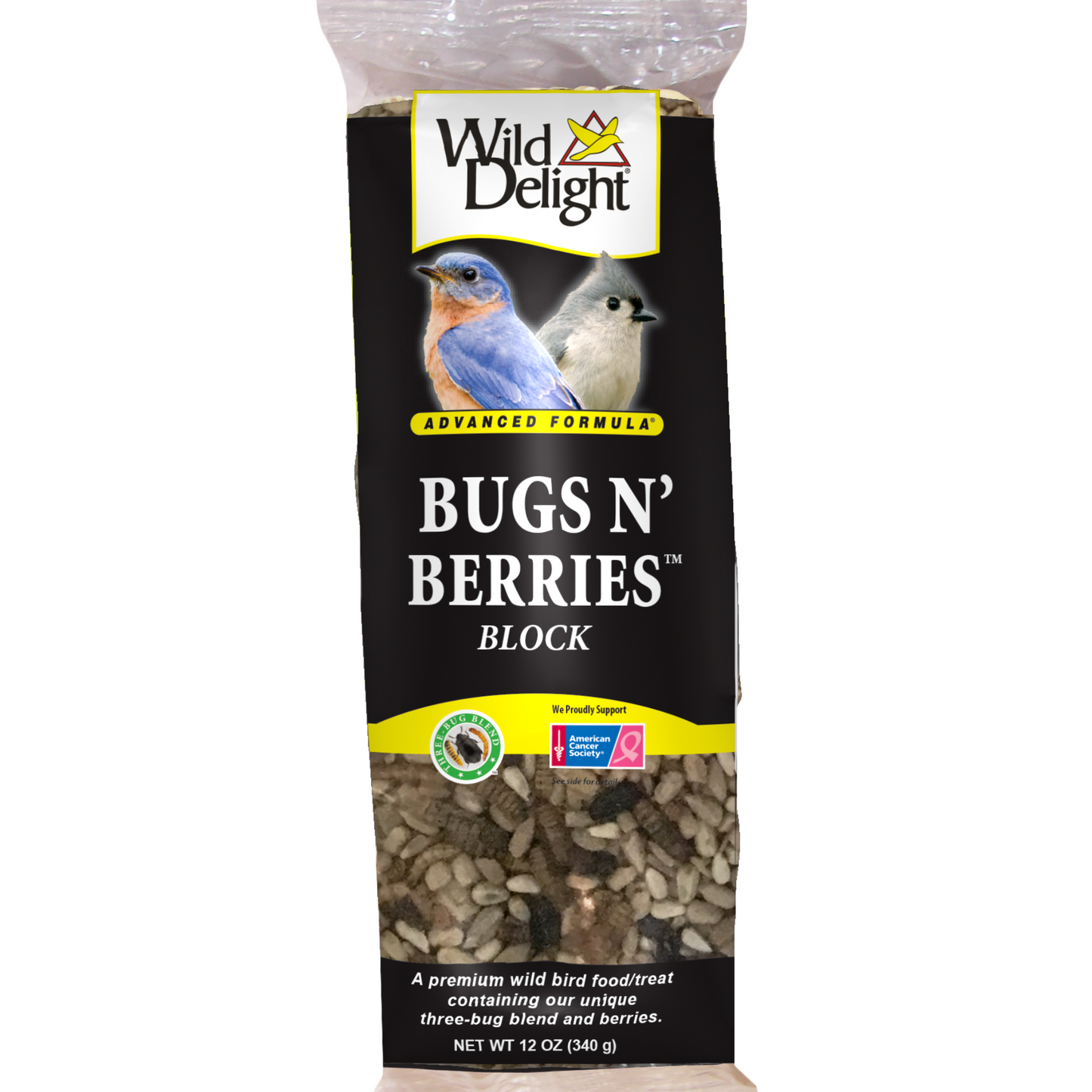 Bugs N' Berries Seed Block label