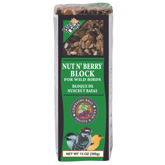 Green Nut N' Berry Seed Block label