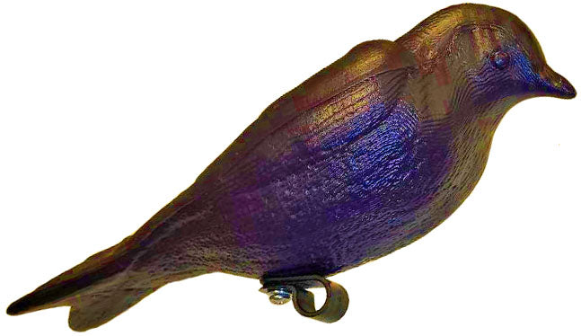 Dark Purple Plastic bird