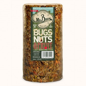 Mr. Bird Bug, Nuts and Fruit Seed Cylinders