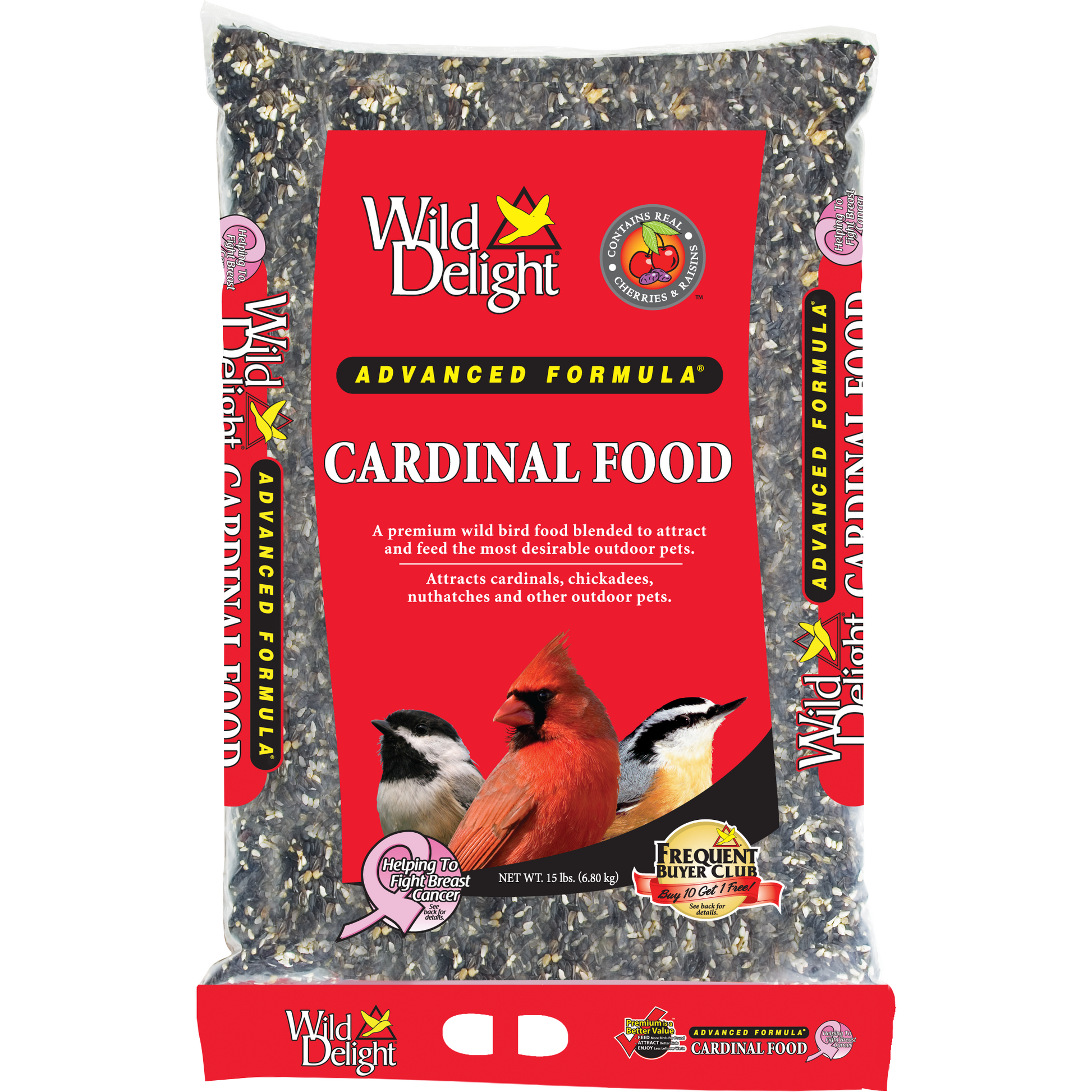 Wild Delight - Cardinal Seed 15lb Bag