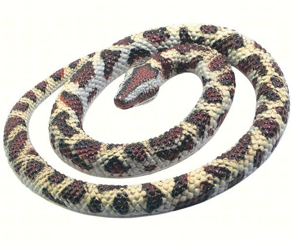 Rubber Rock Python Toy Snake