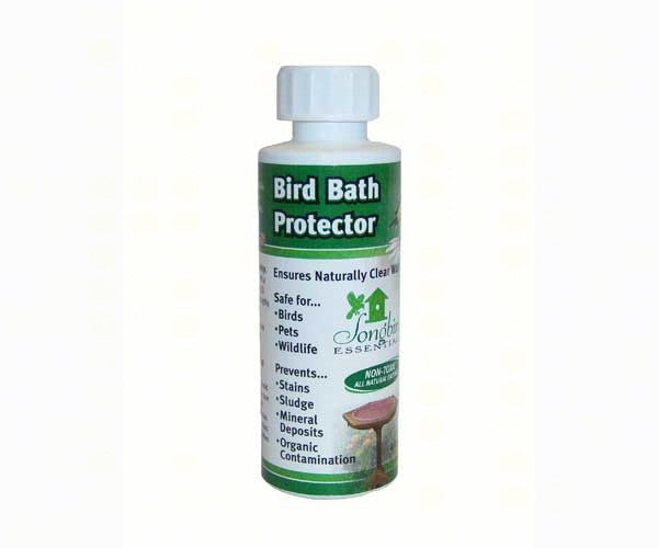 4oz bottle of Bird Bath Protector