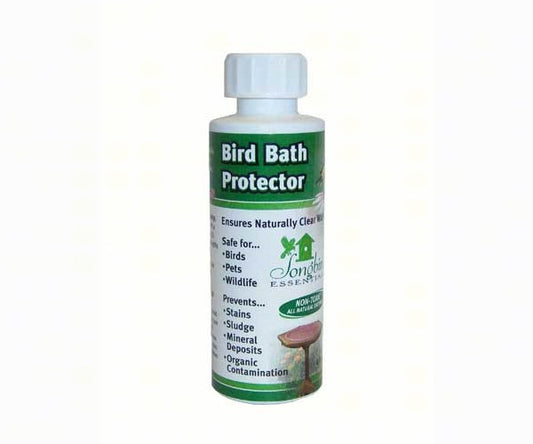 4oz bottle of Bird Bath Protector